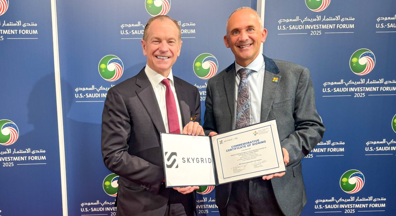 SkyGrid and King Abdullah University of Science and Technology Sign MOU