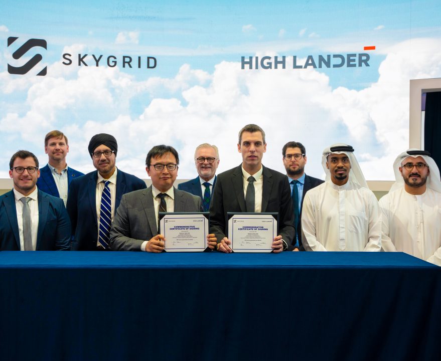 SkyGrid and High Lander Sign MOU
